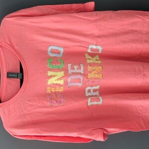 Cinco De Drinko New Tee Shirt